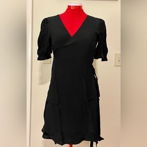 NWT Christy Dawn Vasara Mini Dress, Raven, S